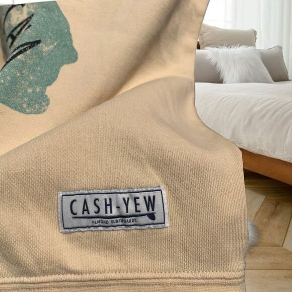 UNIQLO × ALMOND SURFBOARDS CASH - YEW OF CALIFORNIA BOHO UNISEX SWEATSHIRT LARGE - Picture 2 of 5